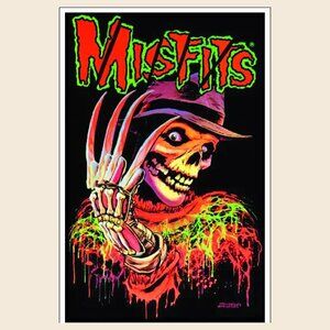 Misfits Nightmare Fiend Blacklight Poster_166